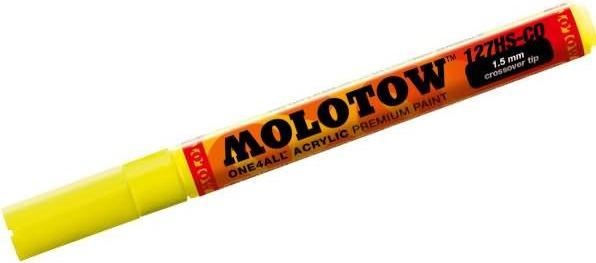 Actual product image Molotow AKRYLMARKER 1.5mm NEONYELLOW (neon yellow fluorecent, 1.50 mm, 1 x)