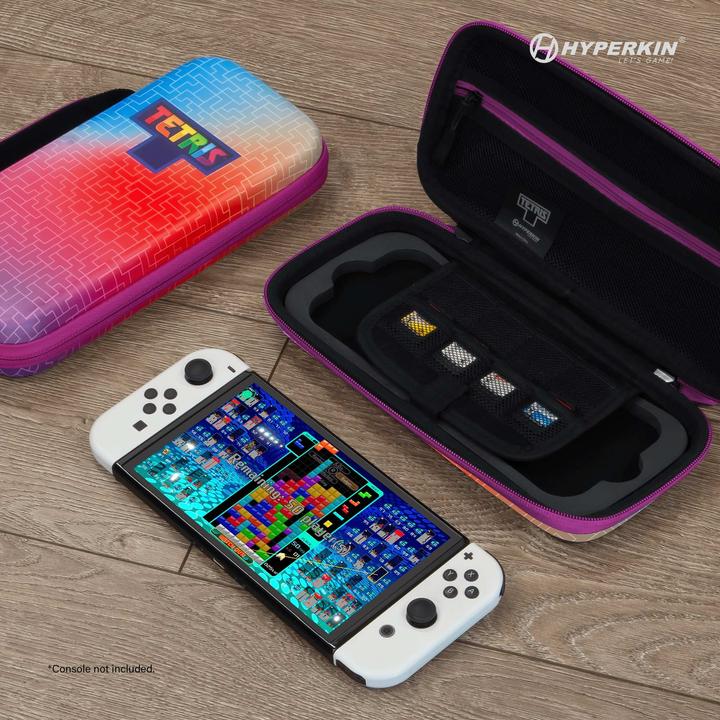 Produktbild Hyperkin Tetris Eva Hard Shell Carrying Case - Hyper Gradient (Switch, Switch Lite, Switch OLED)