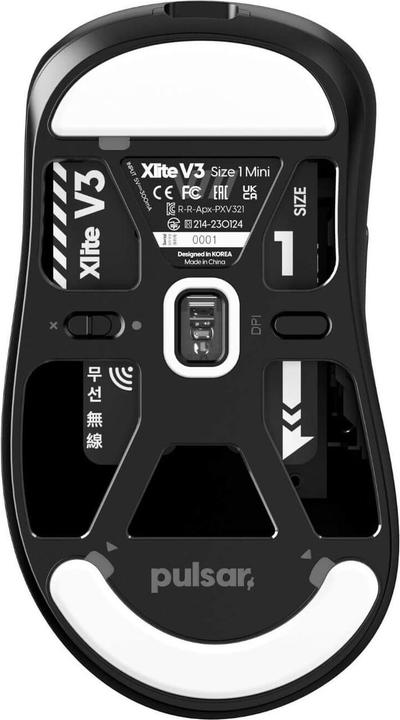Actual product image Pulsar Gaming Gears Xlite V3 - Mini Size 1 (Wireless, Cable)