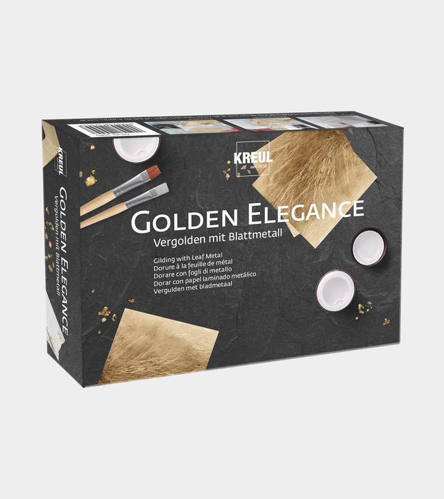 Produktbild Kreul Vergolden mit Blattmetall Set (Gold, 50 ml)