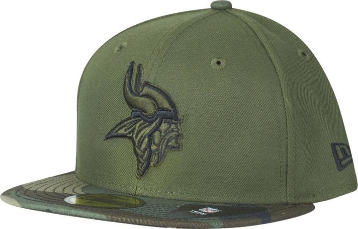 Actual product image New Era 59Fifty Cap - Minnesota Vikings wood camo - 7 1/4 (7 1/4)
