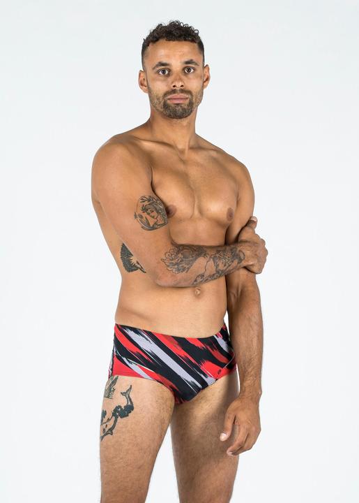 Immagine prodotto Nabaiji Pantaloncini da bagno mini boxer da uomo - 900 All Strat rosso (XL)
