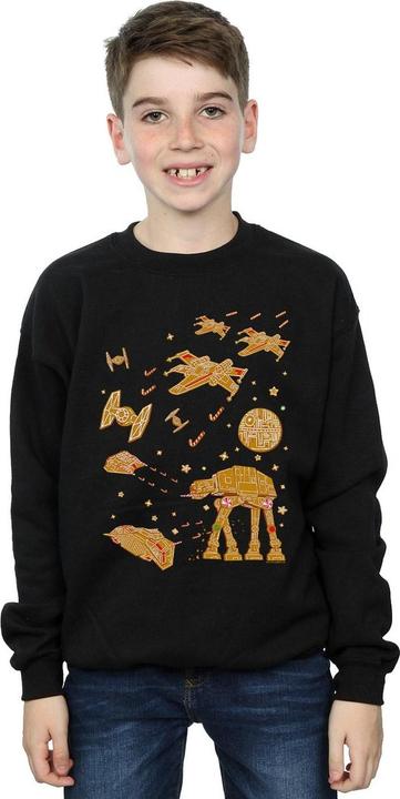 Actual product image Star Wars Boys Gingerbread Battle Sweatshirt (116)