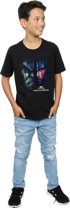 Image du produit Universal Textiles Garçons - T-shirt en coton à face divisée Hulk (152, 158)