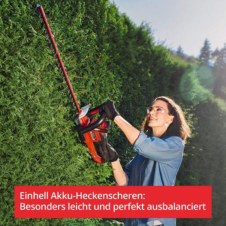 Actual product image Einhell Battery hedge trimmer GE-CH 1855/1 Li Set (Cordless hedgecutters)