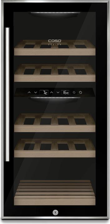 Caso Wine Comfort 24 Schwarz