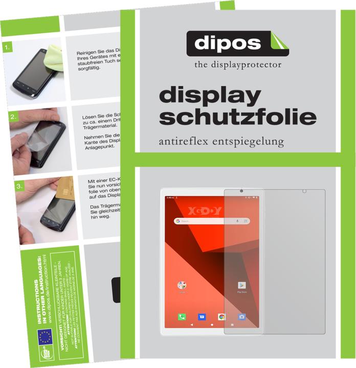 Actual product image Dipos Screen Protector Anti-Glare (2 Piece, Xgody Y101)