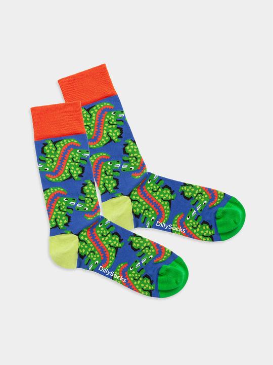 Actual product image DillySocks Ur Ex the T Rex (Single pack, 36 - 40)