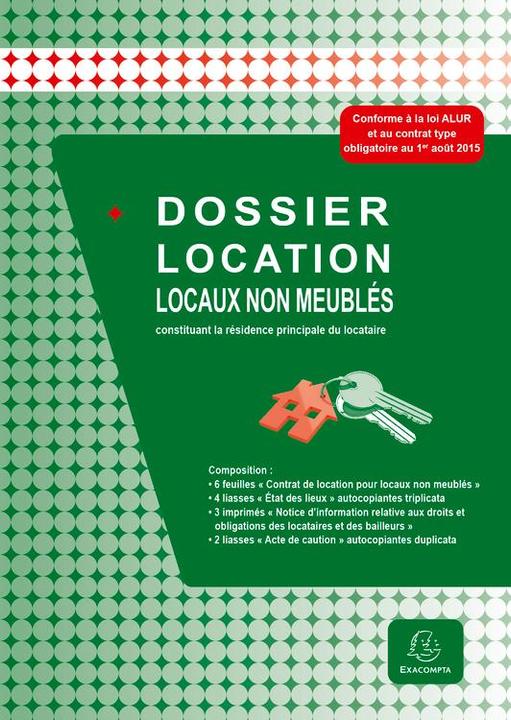 Actual product image Exacompta Dossier location "Location locaux non meubl's" (6 x)
