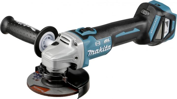 Makita DGA517ZJ Battery angle grinder in Makpac (125 mm)