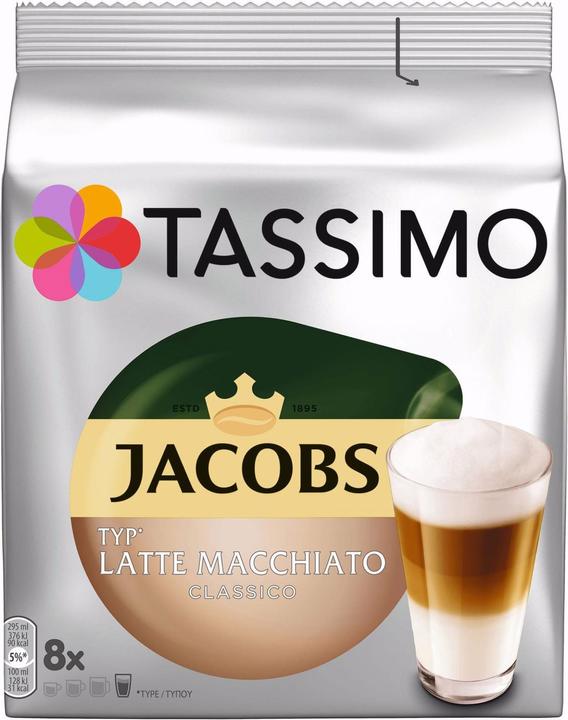 Tassimo Jacobs Latte Macciato T-Disc (8 x Port.)