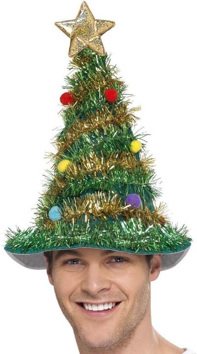 Actual product image Smiffys Christmas tree hat