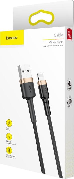 Actual product image Baseus Cafule Series for Apple (2 m, USB 2.0)