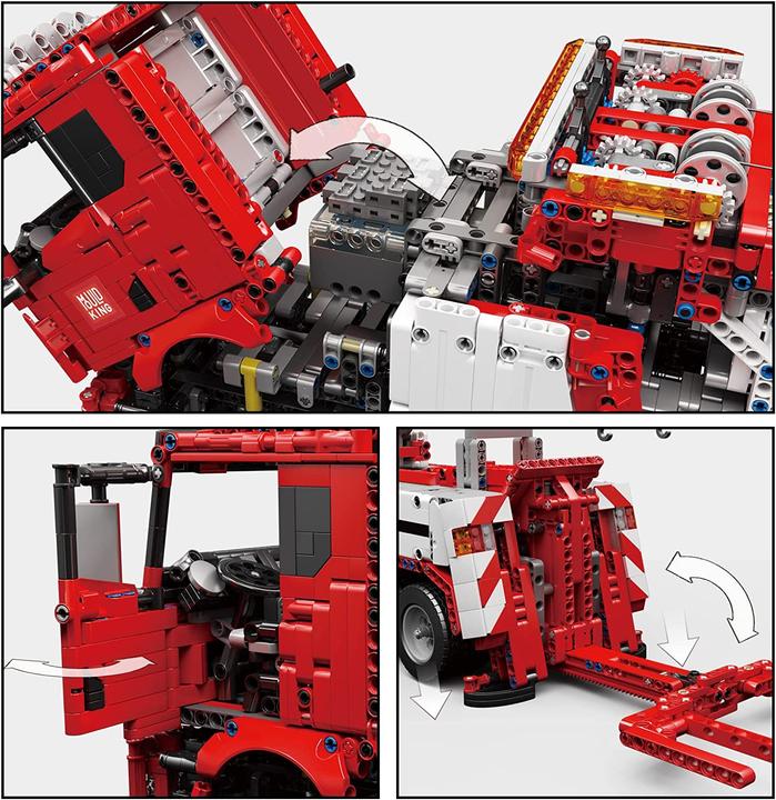 Image du produit Mould King Véhicule de remorquage des pompiers