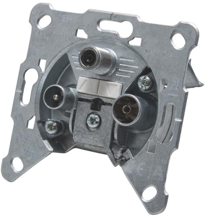 Image du produit Triax GDM 19 Prise de passage triple F femelle 306275 (19 dB, Prise antenne)