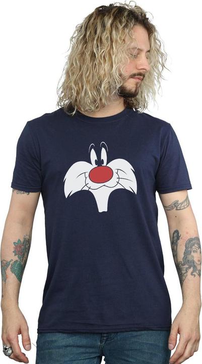 Immagine prodotto Looney Tunes Sylvester Big Face Maglietta Uomo (S)