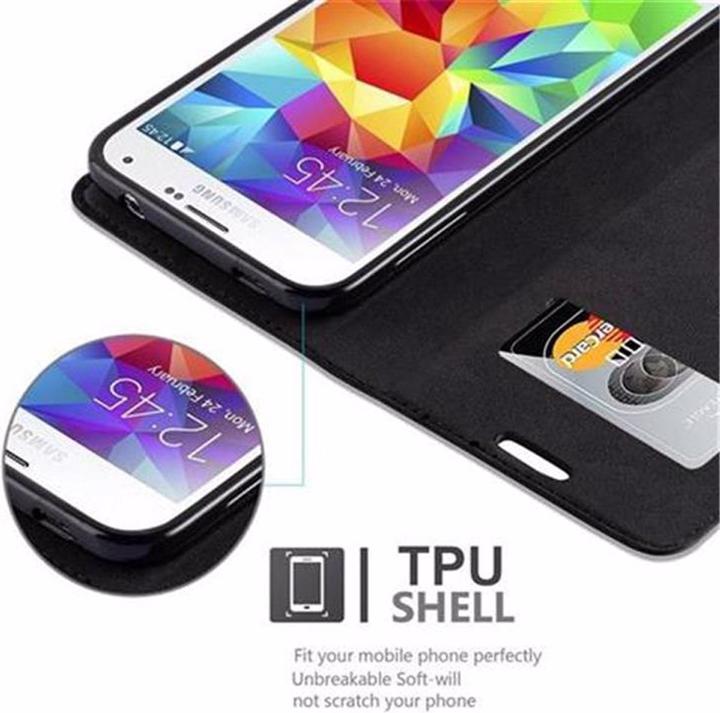 Immagine prodotto Cadorabo Copertina magnetica invisibile del libro (Samsung Galaxy S5, Samsung Galaxy S5 Neo)