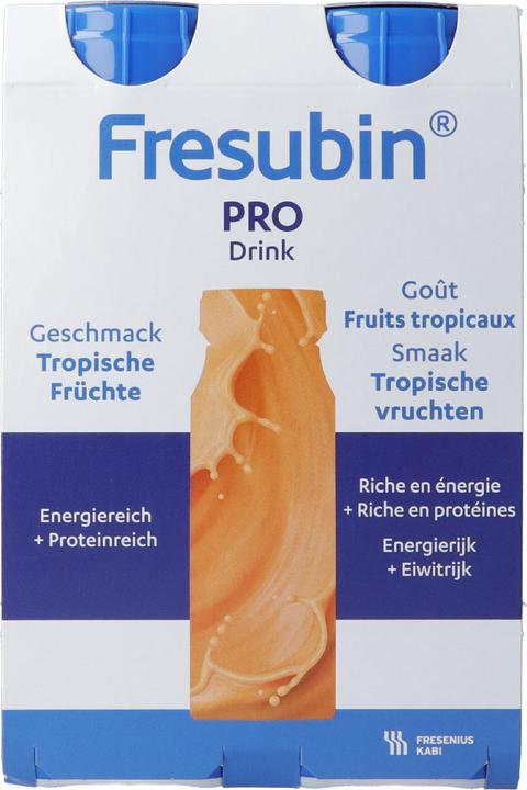 Produktbild Fresubin Pro Drink Tropische Früchte (4x200ml) (Tropische Früchte, 4 x)