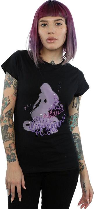 Actual product image Disney Womens/Ladies Tangled Now's When My Life Begins Cotton T-Shirt (L)