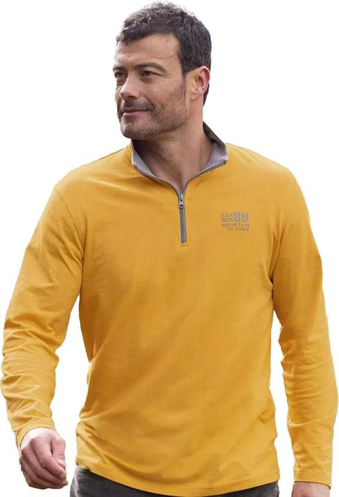 Actual product image Atlas For Men Mens Zip Neck Top (Pack of 2) (XXL)