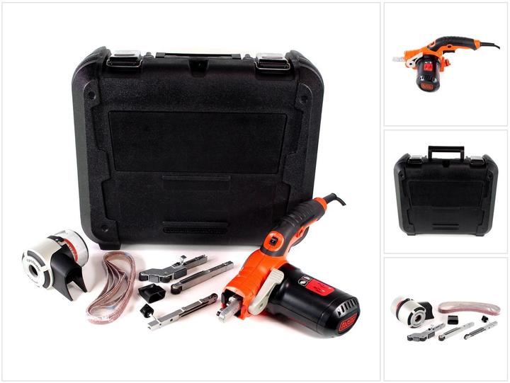 Immagine prodotto Black & Decker Levigatrice a nastro (Smerigliatrice, 400 W)