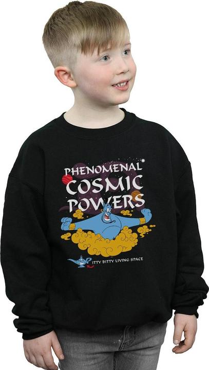 Actual product image Disney Boys Aladdin Genie Phenomenal Cosmic Powers Sweatshirt (128)