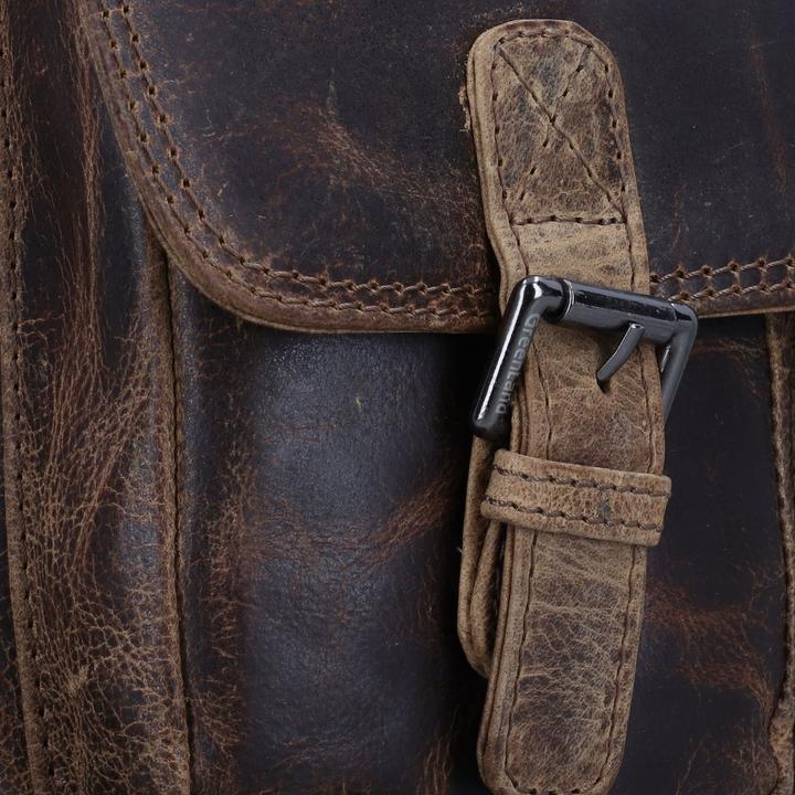 Actual product image Greenland Nature Montana shoulder bag leather 27 cm