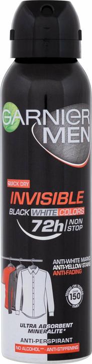 Actual product image Garnier Mineral Antiperspirant Spray (Mineral Neutraliser Men) 150 Ml (Spray)