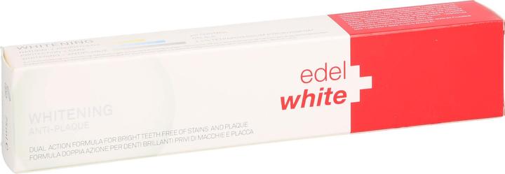 Actual product image Edel + White Anti-plaque and whitening toothpaste (75 ml)