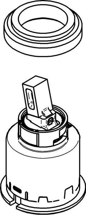 Image du produit Grohe EICHELBERG Cartouche céramique ECOM