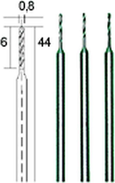 Produktbild Proxxon Spiralbohrer 0.8 mm (0.8 Millimeter)