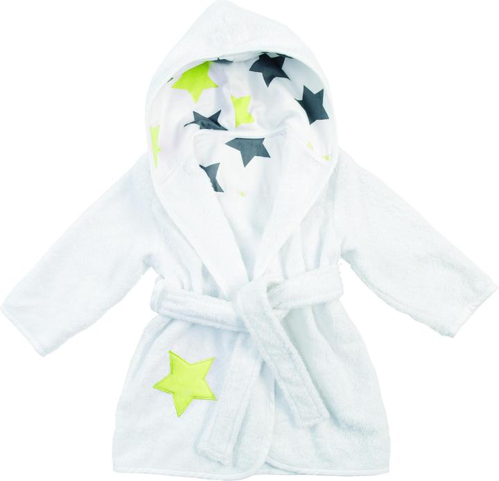 Produktbild Zewi Bademantel lime Stars (92)