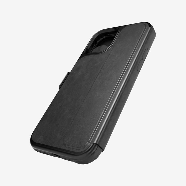 Actual product image tech21 Evo Wallet, Wallet Case, Apple, iPhone 12/12 Pro, 15.5 cm (6.1 inch), Black (Apple iPhone 12, Realme 12 Pro+)
