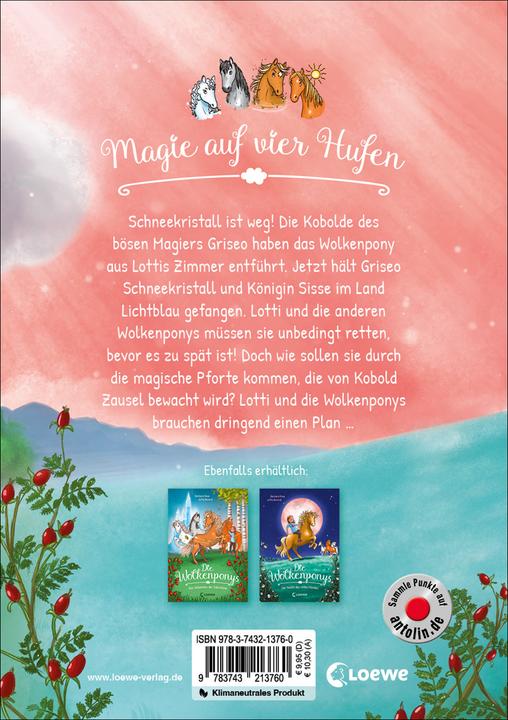 Actual product image Die Wolkenponys (Band 3) - Das verzauberte Schloss (German, Jutta Berend, Barbara Rose, 2022)