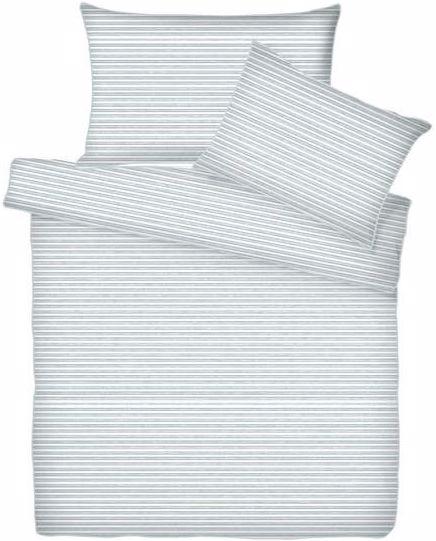Actual product image Living Home Melange Jersey Stripes (Duvet cover, 200 x 210 cm)