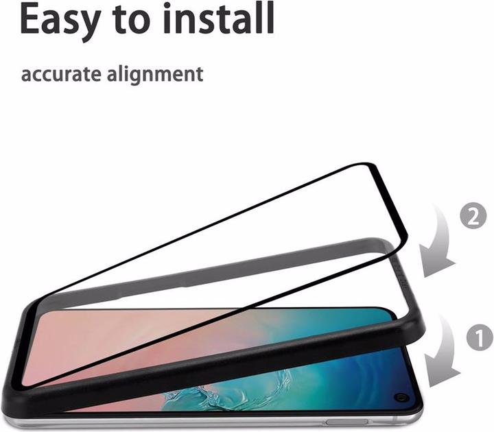 Image du produit Cadorabo Verre de protection d'écran plein écran avec aide au montage (3 pièce(s), Samsung Galaxy S10e)