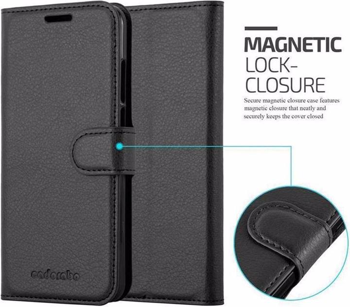 Actual product image Cadorabo Book with stand function cover (Huawei P20)