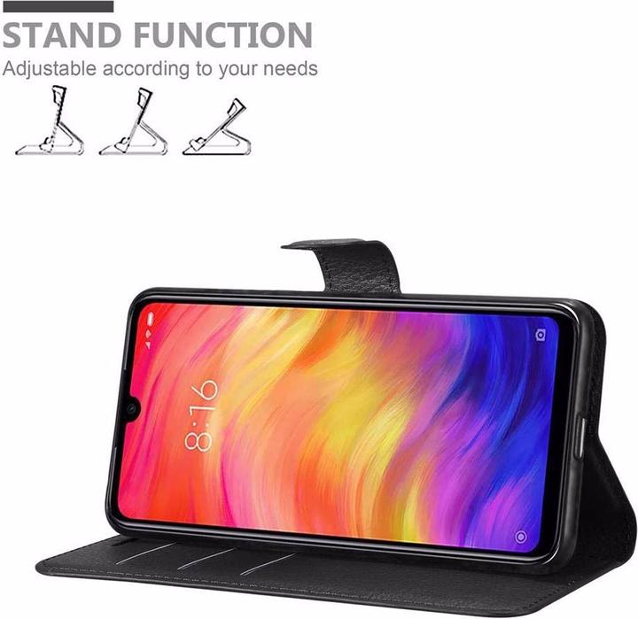 Produktbild Cadorabo Book mit Standfunktion Cover (Xiaomi Redmi Note 7)