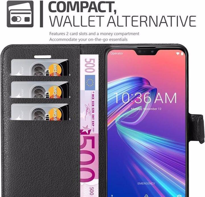 Produktbild Cadorabo Book mit Standfunktion Cover (Asus Zenfone Max Pro (M2))
