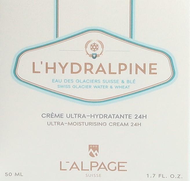 Produktbild L'Alpage Suisse L'ALPAGE L'Hydralpine Creme 24h ultra-feuchtigkeitsspendend, 50 ml (50 ml, 24h Creme)
