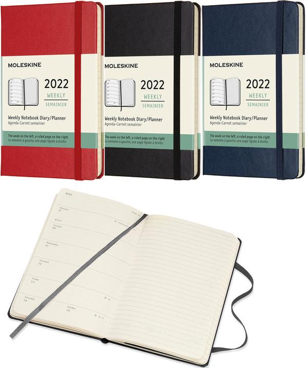 Immagine prodotto Moleskine Agenda tascabile (9 x 14 cm, Inglese)