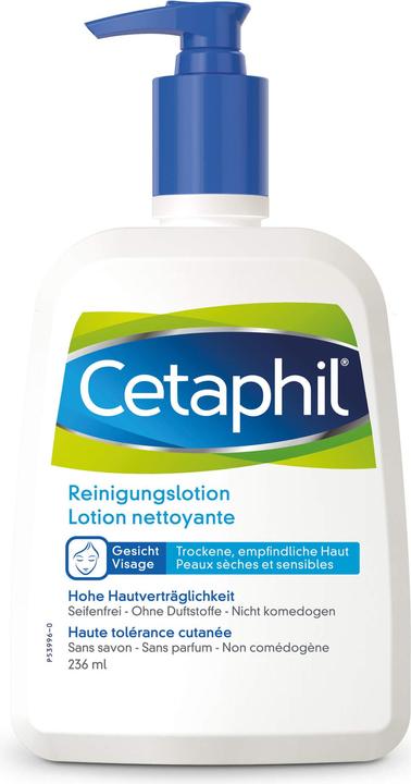 Actual product image Cetaphil Cleansing lotion for dry, sensitive skin, 236 ml lotion (236 ml)