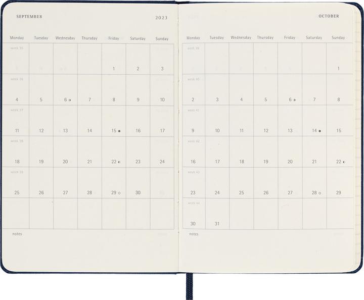 Immagine prodotto Moleskine Agenda tascabile (9 x 14 cm, Inglese)