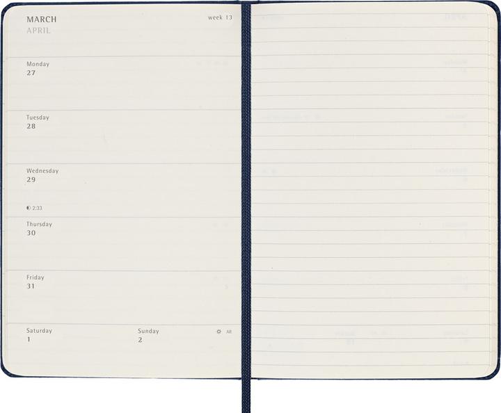 Immagine prodotto Moleskine Agenda tascabile (9 x 14 cm, Inglese)