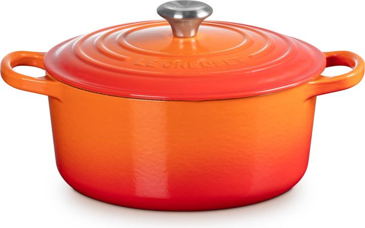 Le Creuset Signature (22 cm, Bräter + Schmortopf, Gusseisen)