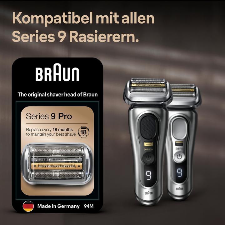 Produktbild Braun Elektrorasierer Ersatzscherteil 94M (1 x)