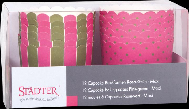Image du produit Städter Moules à cupcakes rose olive (7 cm)