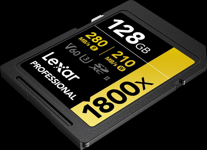 Produktbild Lexar Professional (128 GB, SDXC, U3, UHS-II)
