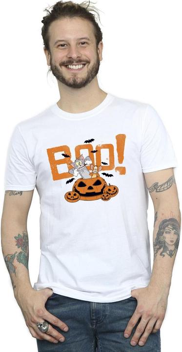 Image du produit Tom & Jerry - T-shirt HALLOWEEN BOO! - Homme (S)