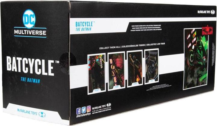 Actual product image McFarlane AF The Batman (Movie 2022) : Batcycle L19 cm